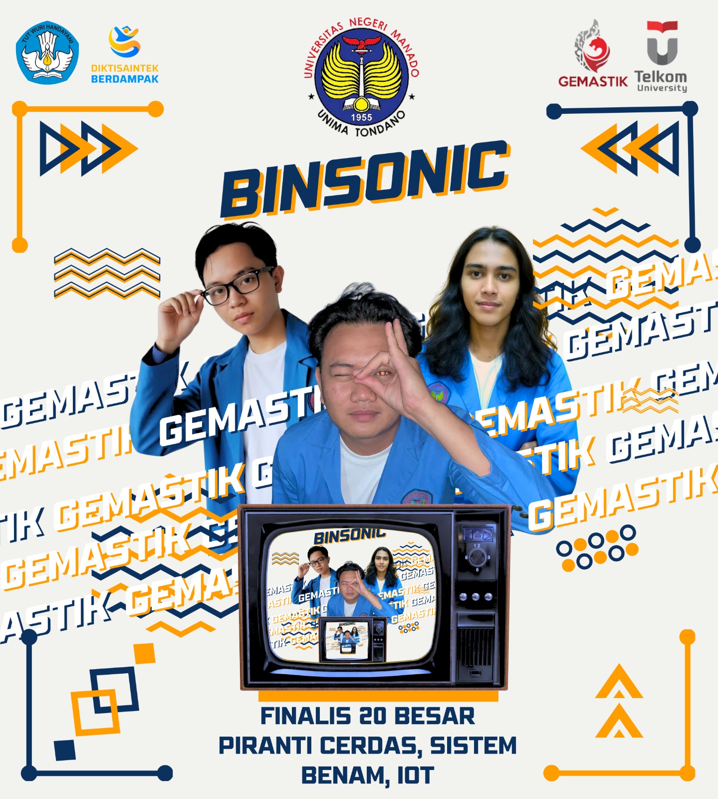 TIM BINSONIC UNIMA FINALIS 20 BESAR GEMASTIK XVIII 2025